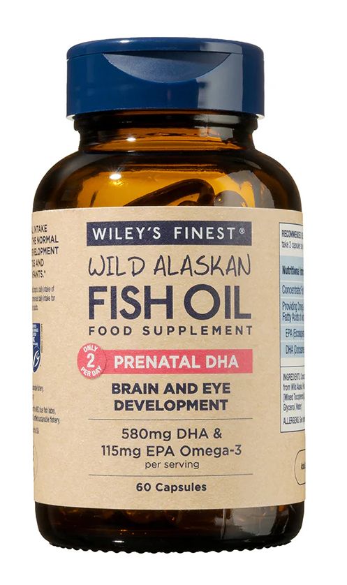 Wiley's Finest Prenatal DHA 60 Caps - Save 27% When You Buy 3
