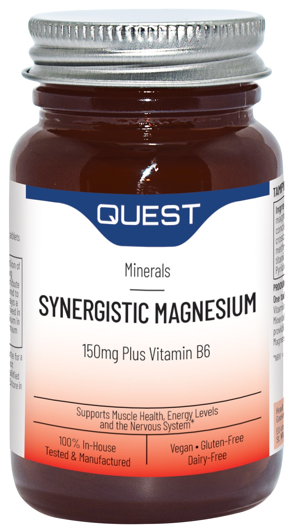 Quest Vitamins - Synergestic Magnesium (60 Capsules)