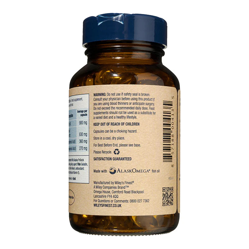 Wiley's Finest Easy Swallow Minis - 180 Softgels - Save 27% When You Buy 3