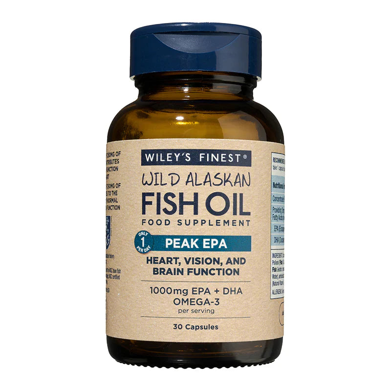 Wiley's Finest Peak EPA – 30 softgels - Save 27% When You Buy 3