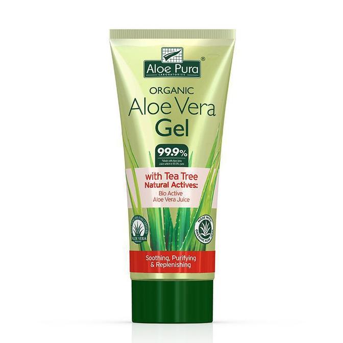 Aloe Pura Organic Aloe Vera Gel with Tea Tree -200ml