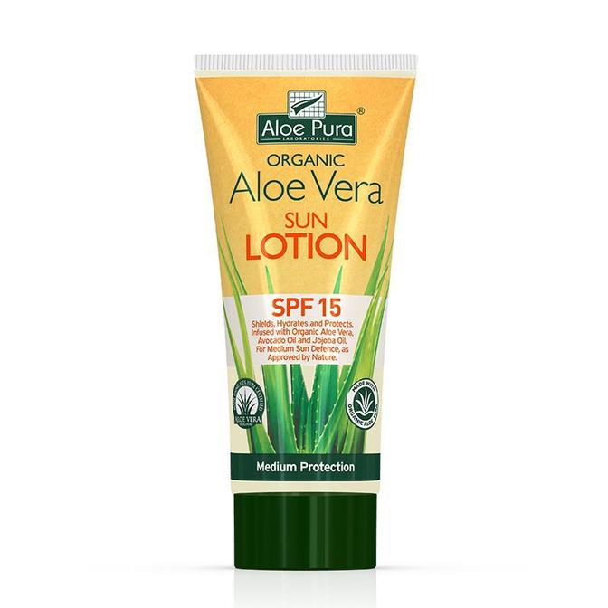 Aloe Vera Sun Lotion SPF15 200ml