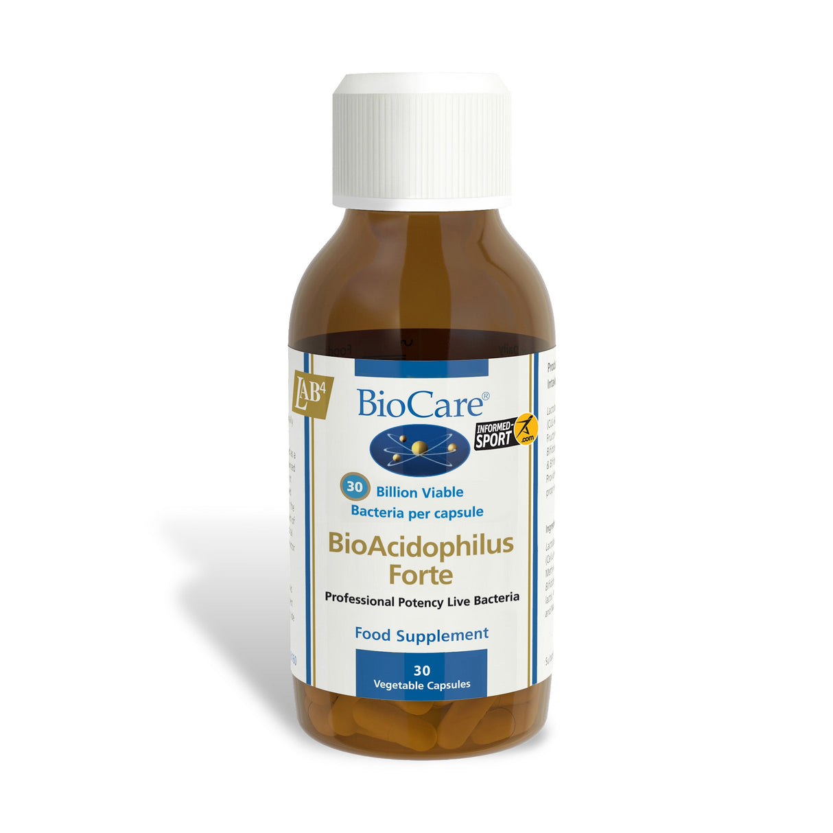 BioCare BioAcidophilus Forte Plus (Probiotic - 75 billion per capsule) # 76030