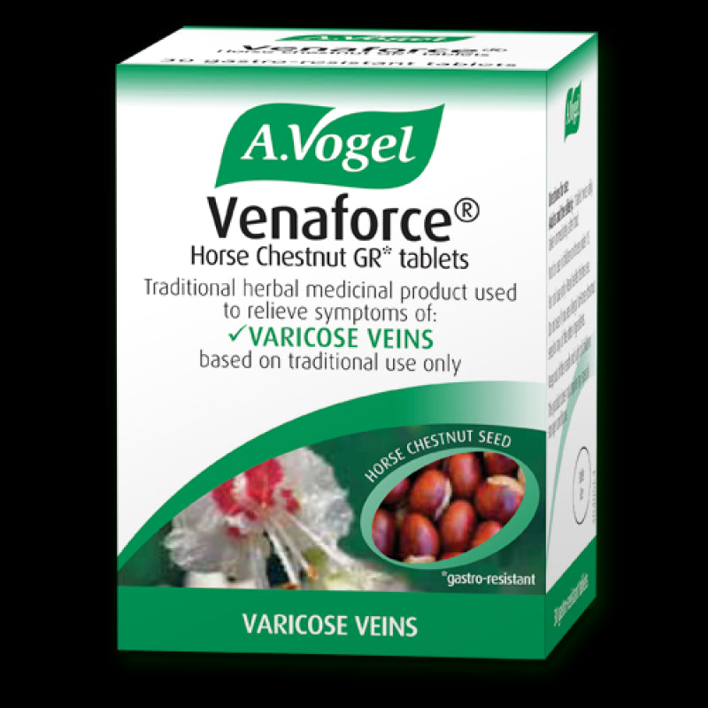 A Vogel Venaforce-Aesculus 60 Tablets (Horse Chestnut) A Herbal Remedy for venous insufficiency