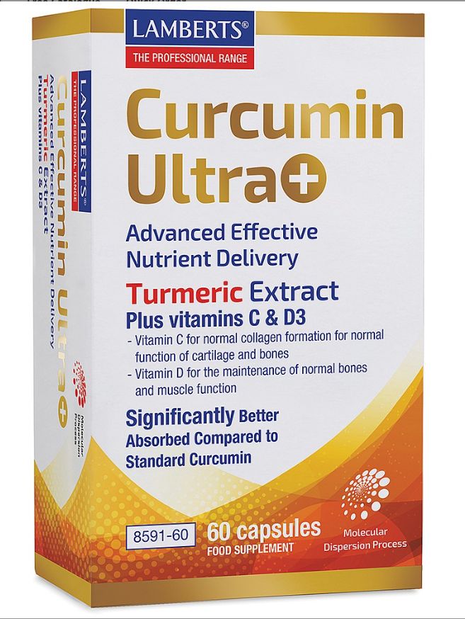 Lamberts Curcumin Ultra + ( 60 Tablets ) # 8591