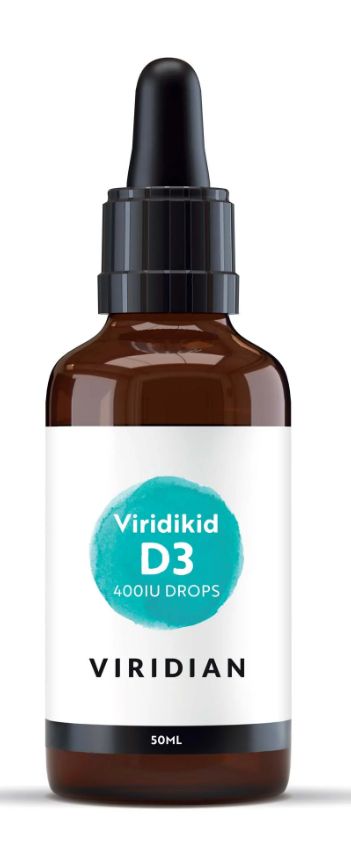 Viridian Viridikid Vitamin D3 400iu Drops 30ml size #287 Up To 30% Off