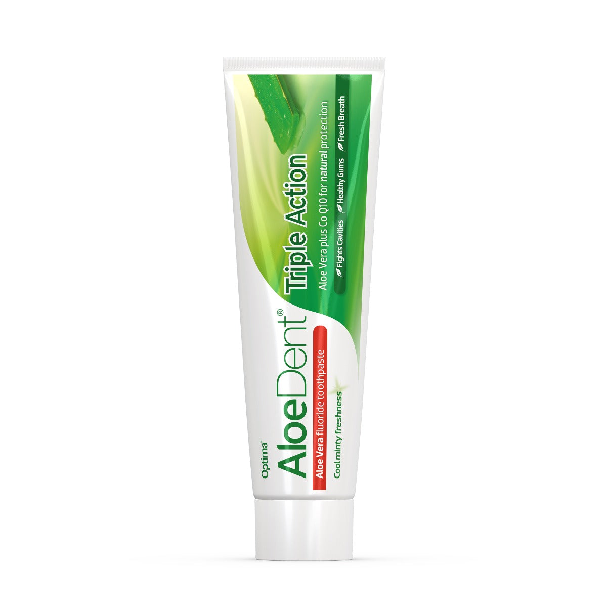 Triple Action Aloe+CoQ10 Toothpaste Fluoride - Peppermint 100ml