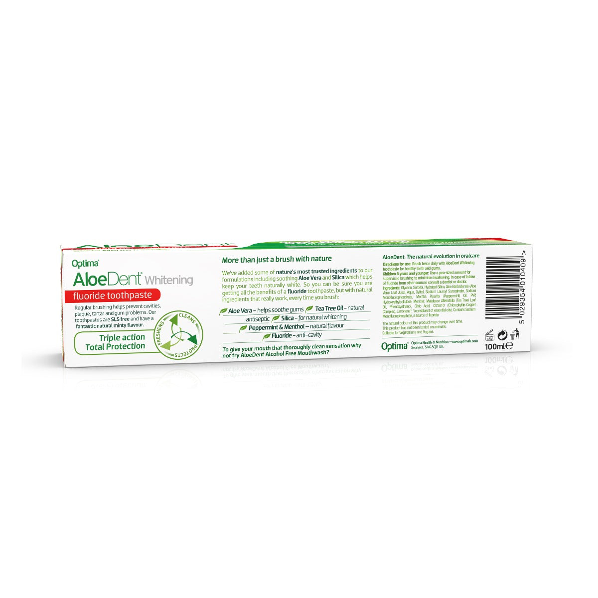 Fluoride Whitening Toothpaste - Peppermint 100ml