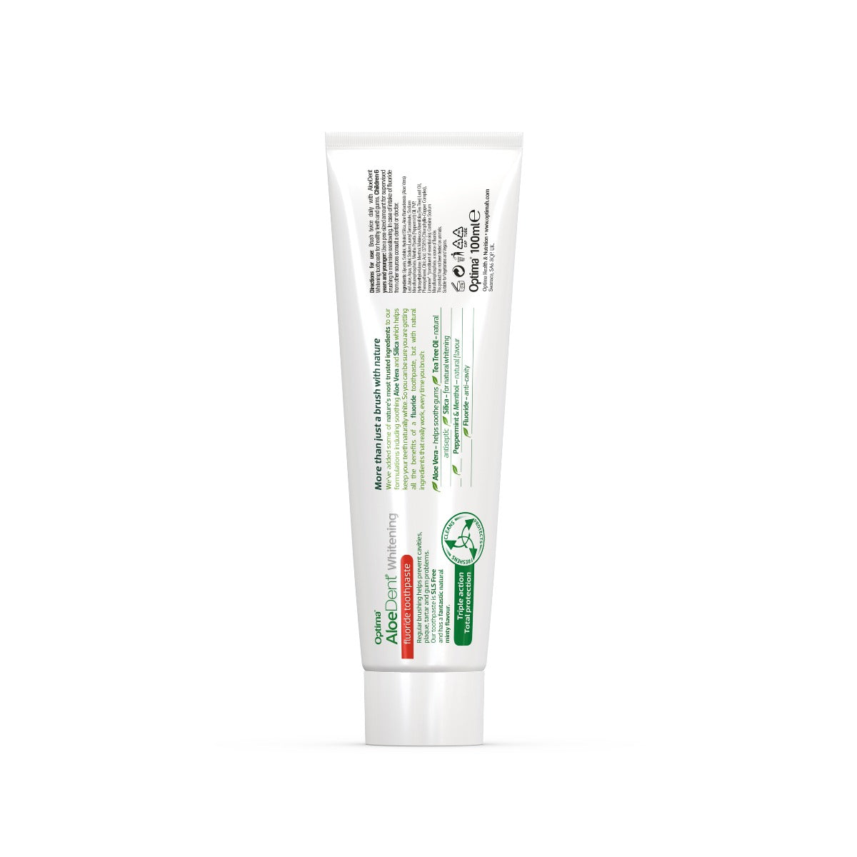 Fluoride Whitening Toothpaste - Peppermint 100ml