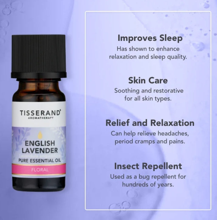 Tisserand English Lavender Essential Oil 9ml