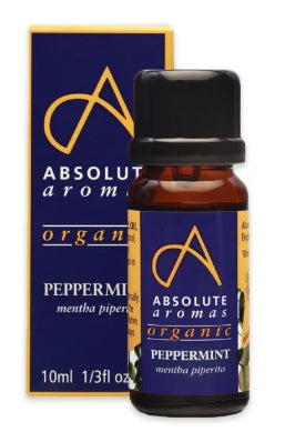 Absolute Aromas Organic Peppermint Essential Oil (English)