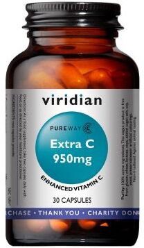 Viridian Extra C 950mg Veg Caps 30 size #218 Up To 30% Off