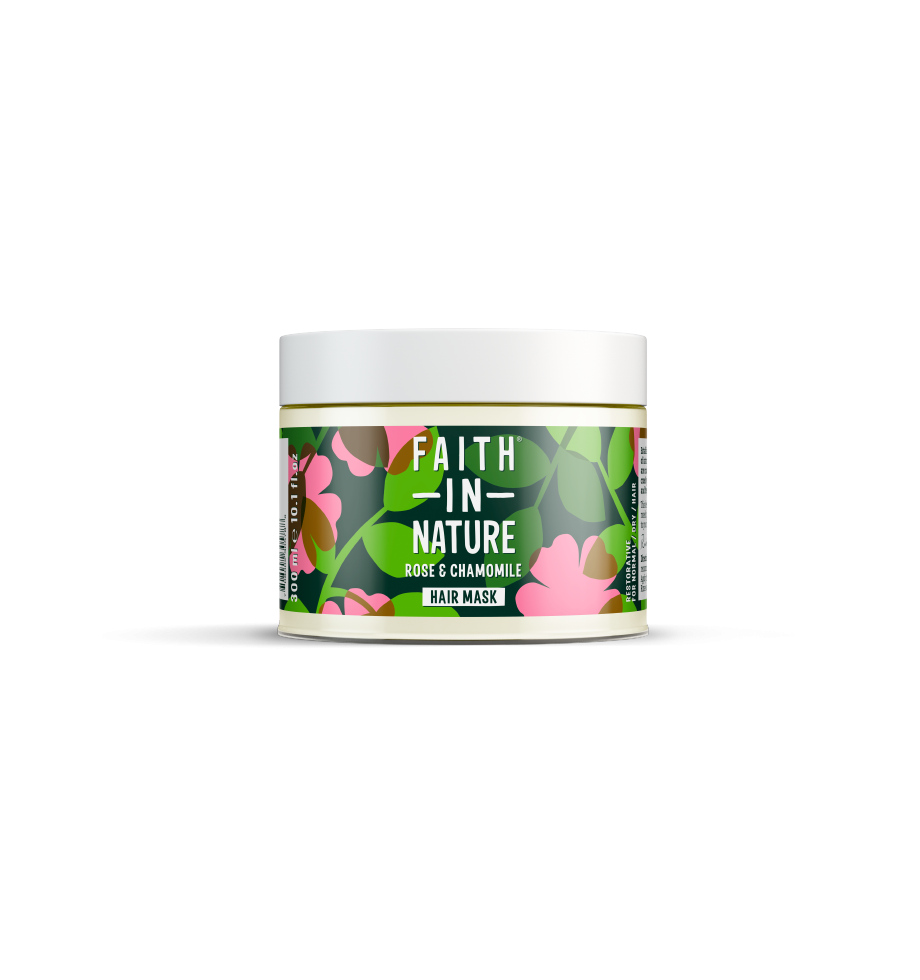 FAITH IN NATURE WILD ROSE & CHAMOMILE RESTORING HAIR MASK # 300ml