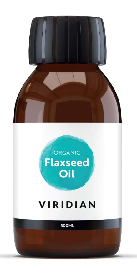 Viridian Flaxseed Omega Oil (Organic) 500ml size #506 Up To 30% Off