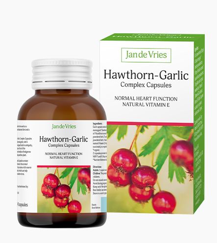 A Vogel Jan de Vries Hawthorn-Garlic Complex 90 Capsules