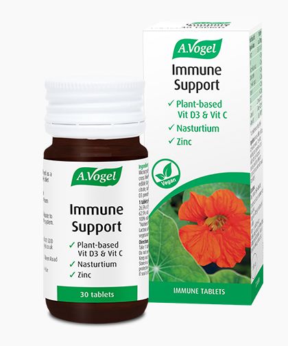 A Vogel Immune Support Tablets with Vitamin D, Vitamin C and Zinc, 30 tablets