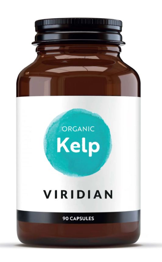 50% Off - Viridian Kelp Veg Caps 90 size #272 (Expiry 07-2027)