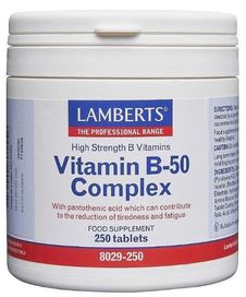 Lamberts Vitamin B-50 Complex ( 120 Tablets ) # 8029