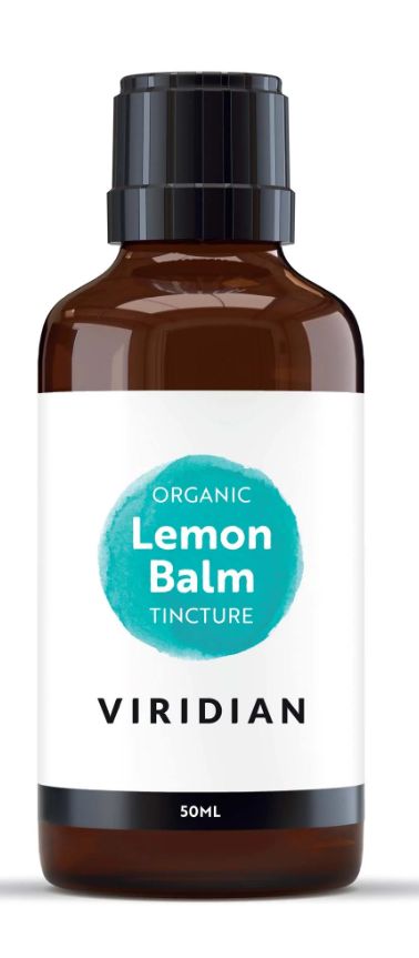 Viridian Lemon Balm Tincture (Organic) 50ml size #618 Up To 30% Off