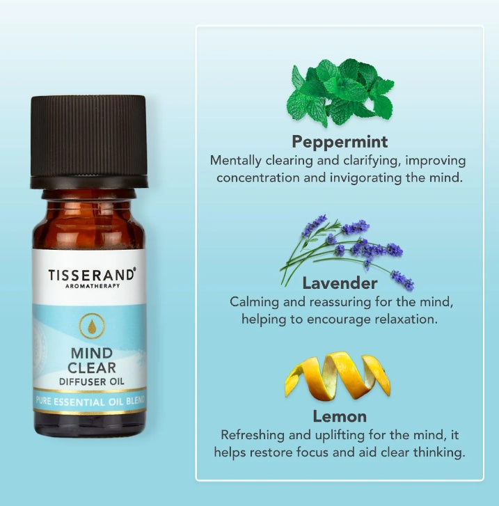 Tisserand Mind Clear Diffuser Oil 9ml