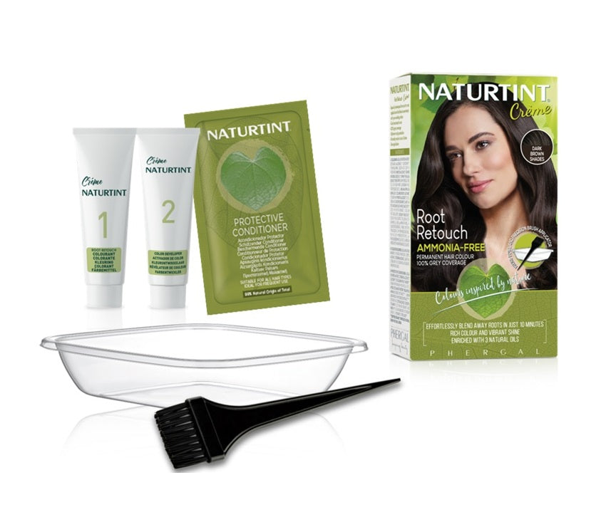 Naturtint Root Retouch Dark Brown Shades – 45ml