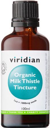 Viridian Milk Thistle Tincture (Organic) 100ml size #616 Up To 30% Off