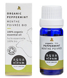 Aqua Oleum Organic Peppermint Mentha Peperita (EU) Essential Oil 10ml