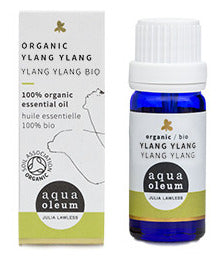 Aqua Oleum Organic Ylang Ylang 10ml (order in singles or 3 for trade outer)