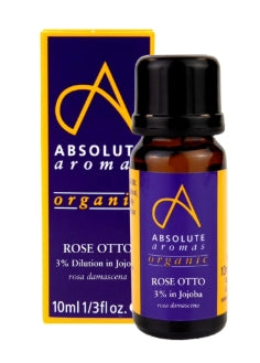Absolute Aromas Organic Rose Otto 3% in Jojoba