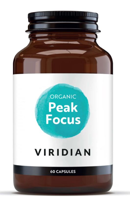 Viridian Peak Focus Veg Caps 60 size #923 Up To 30% Off