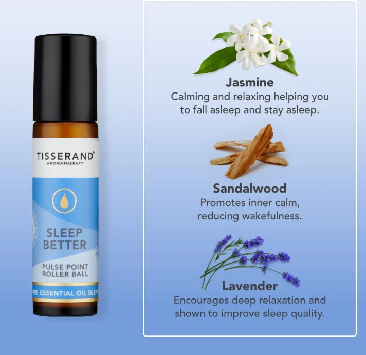 Tisserand Sleep Better Pulse Point Roller Ball 10ml