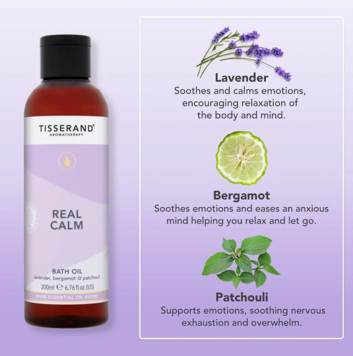 Tisserand Real Calm Bath Oil 100ml
