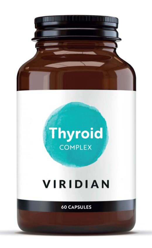 Viridian Thyroid Complex Veg Caps 60 size #401 Up To 30% Off