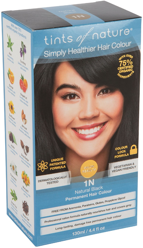 Tints of Nature 1N Natural Black Permanent Hair Colour