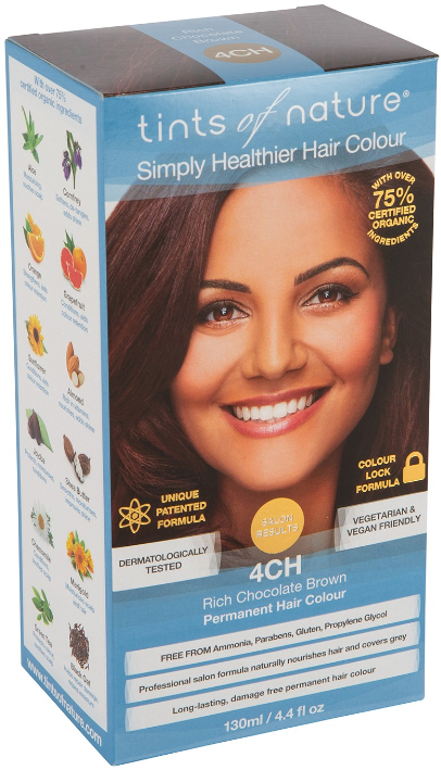 Tints of Nature 4CH Rich Chocolate Brown Permanent Hair Colour