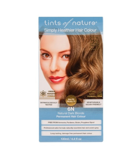 Tints of Nature 6N Natural Dark Blonde Permanent Hair Colour