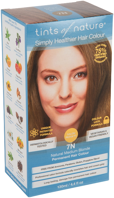 Tints of Nature 7N Natural Medium Blonde Permanent Hair Colour