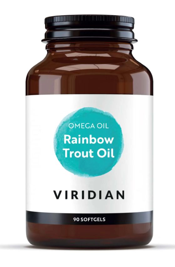Viridian Rainbow Trout Omega Oil 90 Soft Gels #582 Up To 30% Off