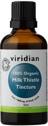Viridian Milk Thistle Tincture (Organic) 50ml size #606 Up To 30% Off