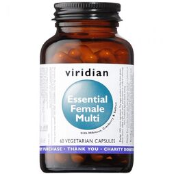 Viridian Essential Woman Multivitamin Veg Caps 60 size #006 Up To 30% Off