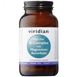 Viridian High Five B5 B-Complex + Vit C Veg Caps 120 size #253 (Expiry Date 07-2025)
