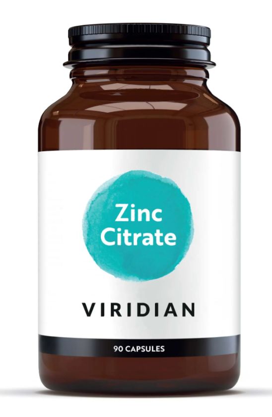 Viridian Zinc Citrate Veg Caps 90 size #344 Up To 30% Off