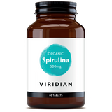 Viridian Spirulina 500mg tablets [excipient-free tablets] (Organic) 60 size #277  Up To 30% Off