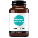 Viridian Magnesium Citrate & B6 Veg Caps 90 size #332 Up To 30% Off
