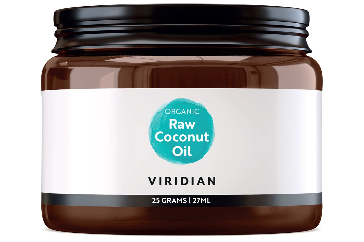 Viridian Raw Coconut Oil (Organic) 25g size #593  Up To 30% Off