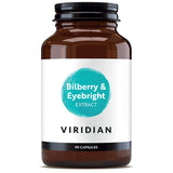 Viridian Bilberry & Eyebright Extract Veg Caps 90 size #867 Up To 30% Off