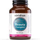 50% Off - Viridian Ultimate Beauty Skin, Hair and Nails Complex Veg Caps 120 size #162 (Expiry 01-2026)