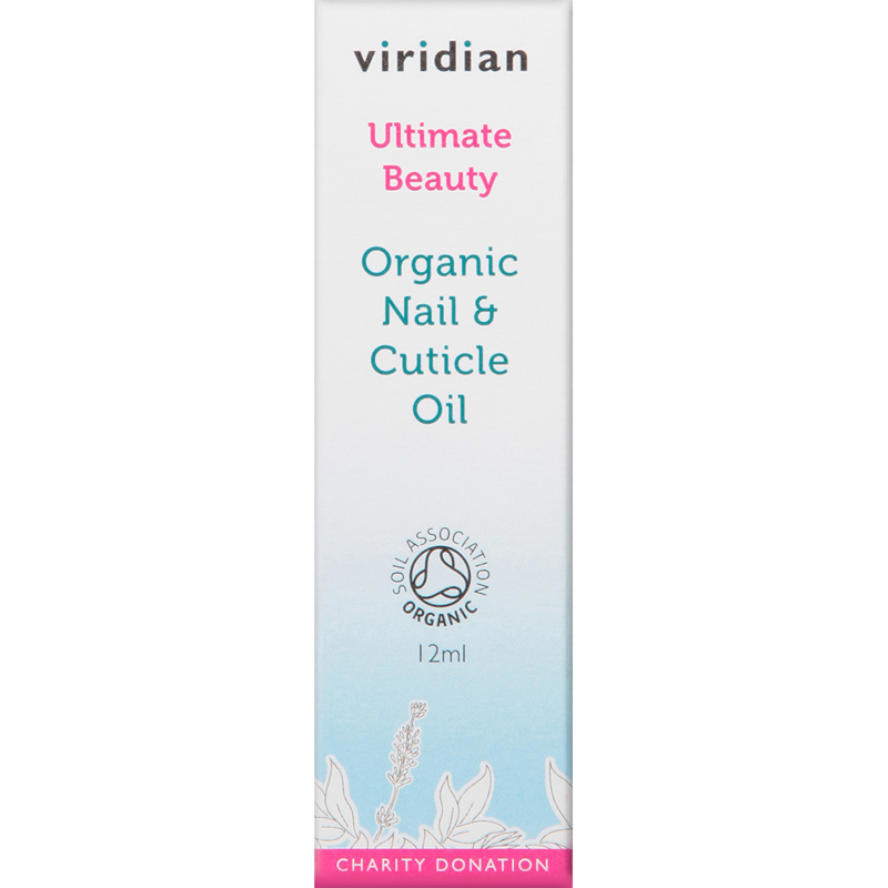 Viridian Ultimate Beauty Nail & Cuticle Oil (Organic) 12ml size #168 Up To 30% Off