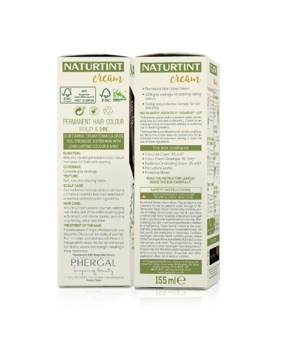 Naturtint CREAM 1N Ebony Black 155ml (PPD Free)