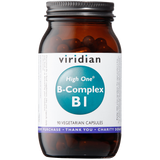 Viridian High One B1 B-Complex Veg Caps 90 size #232 Up To30% Off